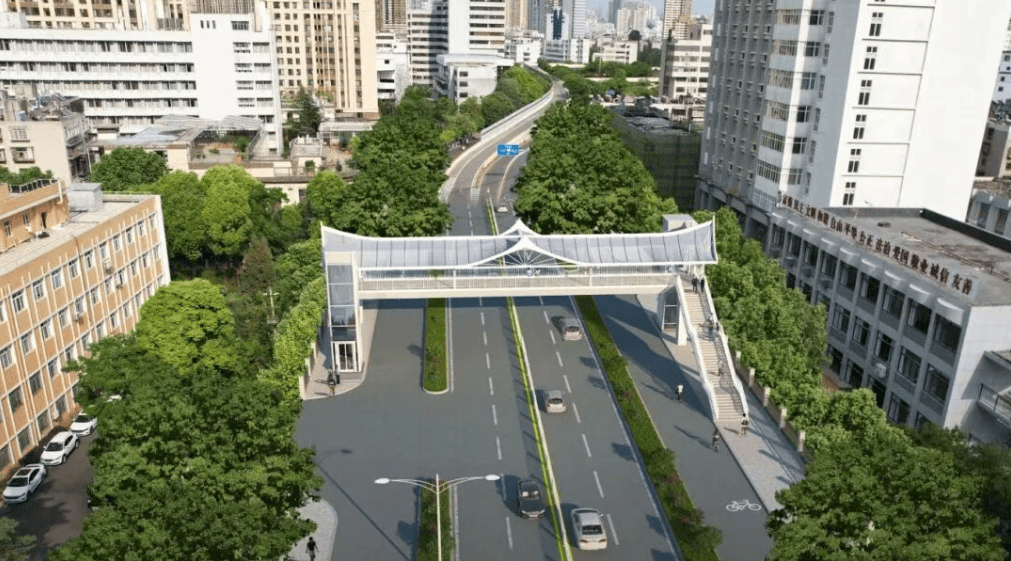 五華區將在雲南開放大學門口西側新增一座天橋
