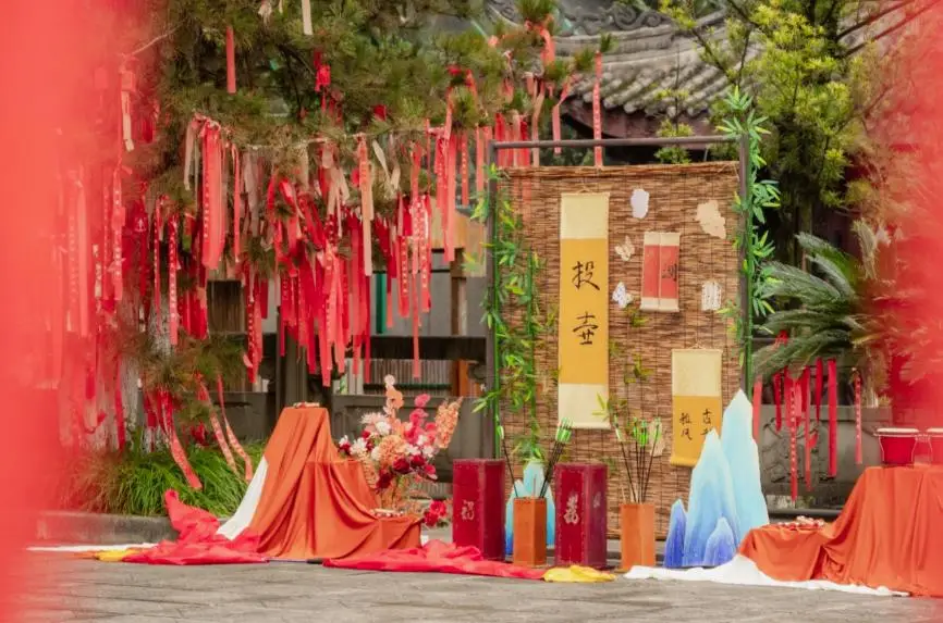 水洞溝景區啟幕邊塞新春宴 初一至初七民俗非遺美食輪番上演