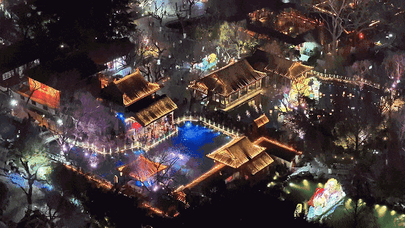 趕緊收藏！天下第一泉迎春花燈會今夜點亮，「賞燈地圖」首發，一圖看懂超全點位~