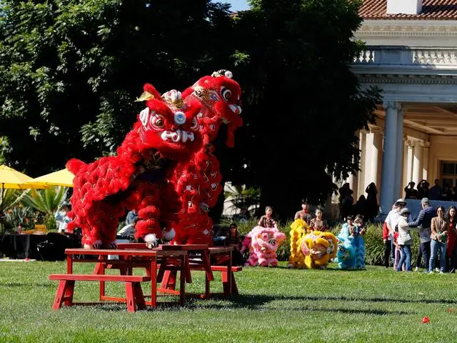 美國亨廷頓圖書館慶祝中國春節
