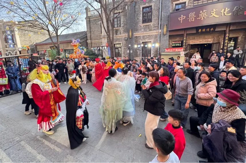 非遺花燈・膠香迎春——東阿中醫藥文化旅遊區春節活動引爆熱潮