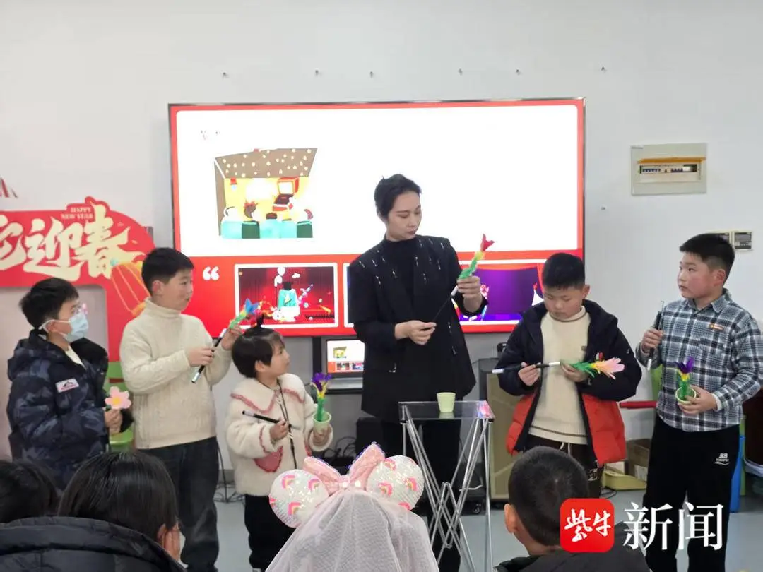 “非遺+閱讀”，鹽城建湖圖書館點亮孩子們的寒假