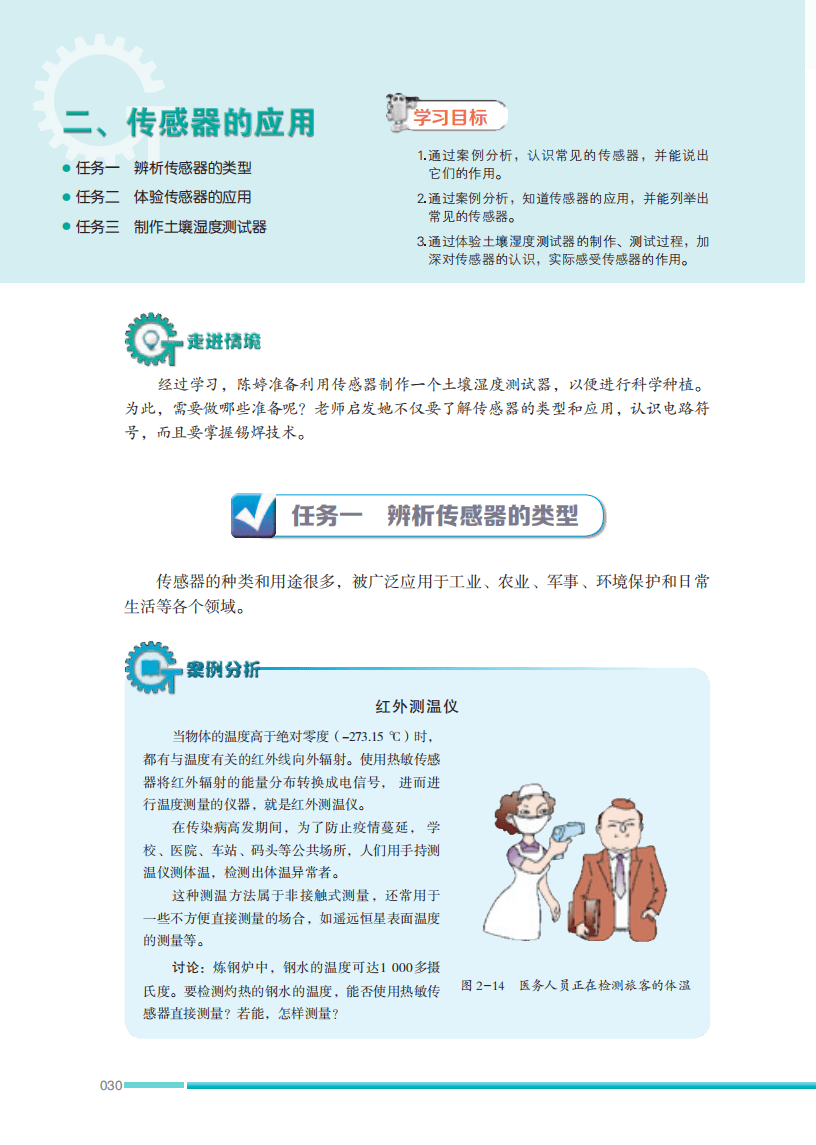 2026蘇教版高中通用技術選擇性必修1《電子控制技術》電子課本