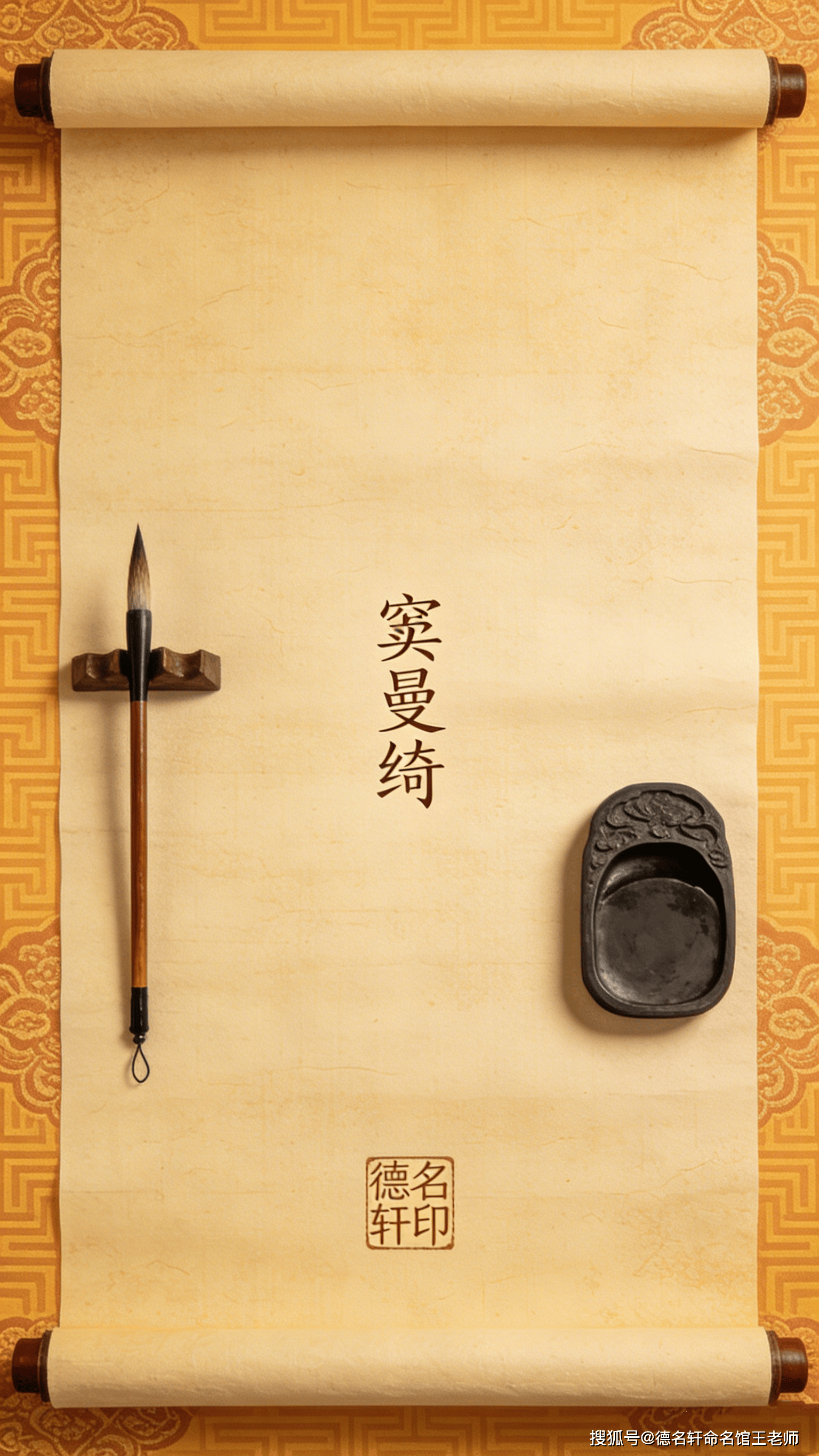 原創寶寶起名案例 竇曼綺：曼舞綺羅，竇門錦繡