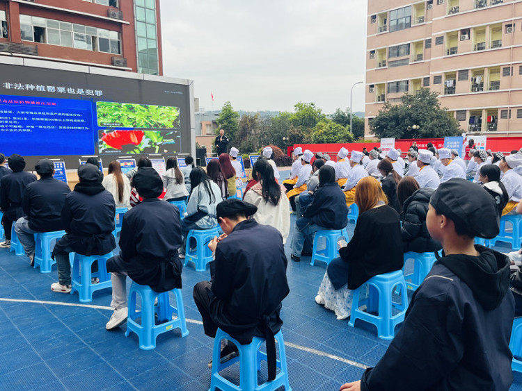 重慶市兩江新區回興街道錦屏路社羣開展禁毒反詐宣傳教育活動