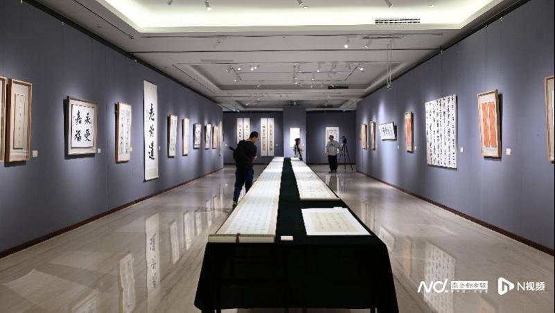 景喜猷書法展亮相中國政協文史館