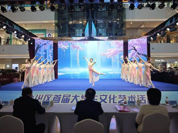 “活力三江 青春有YOUNG”合川區首屆大學生文化藝術活動盛大開幕