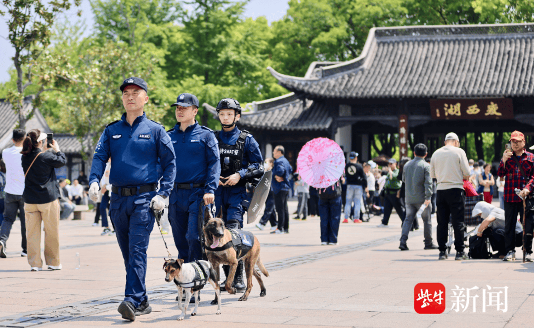 影片 | “新戰友”加盟，揚州旅遊警察“汪汪隊”出道！