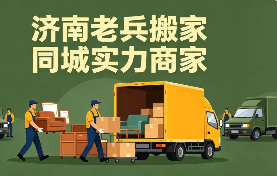濟南同城搬家上門快選哪家？山東老兵搬家配送一站式省心靠譜