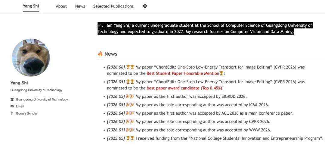 大三本科生，一塊老泰坦，拿下CVPR最佳學生論文提名