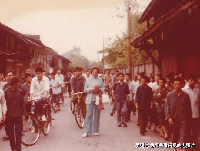 1978年老照片 一位美國女性的中國之行