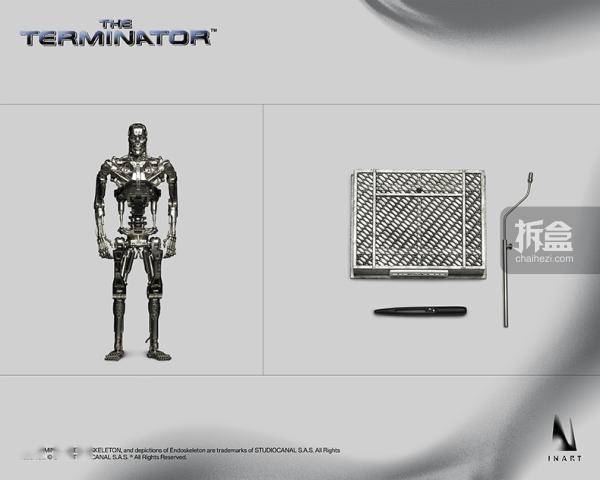 INART 終結者 T-800 內骨骼 1/6 收藏級可動人偶