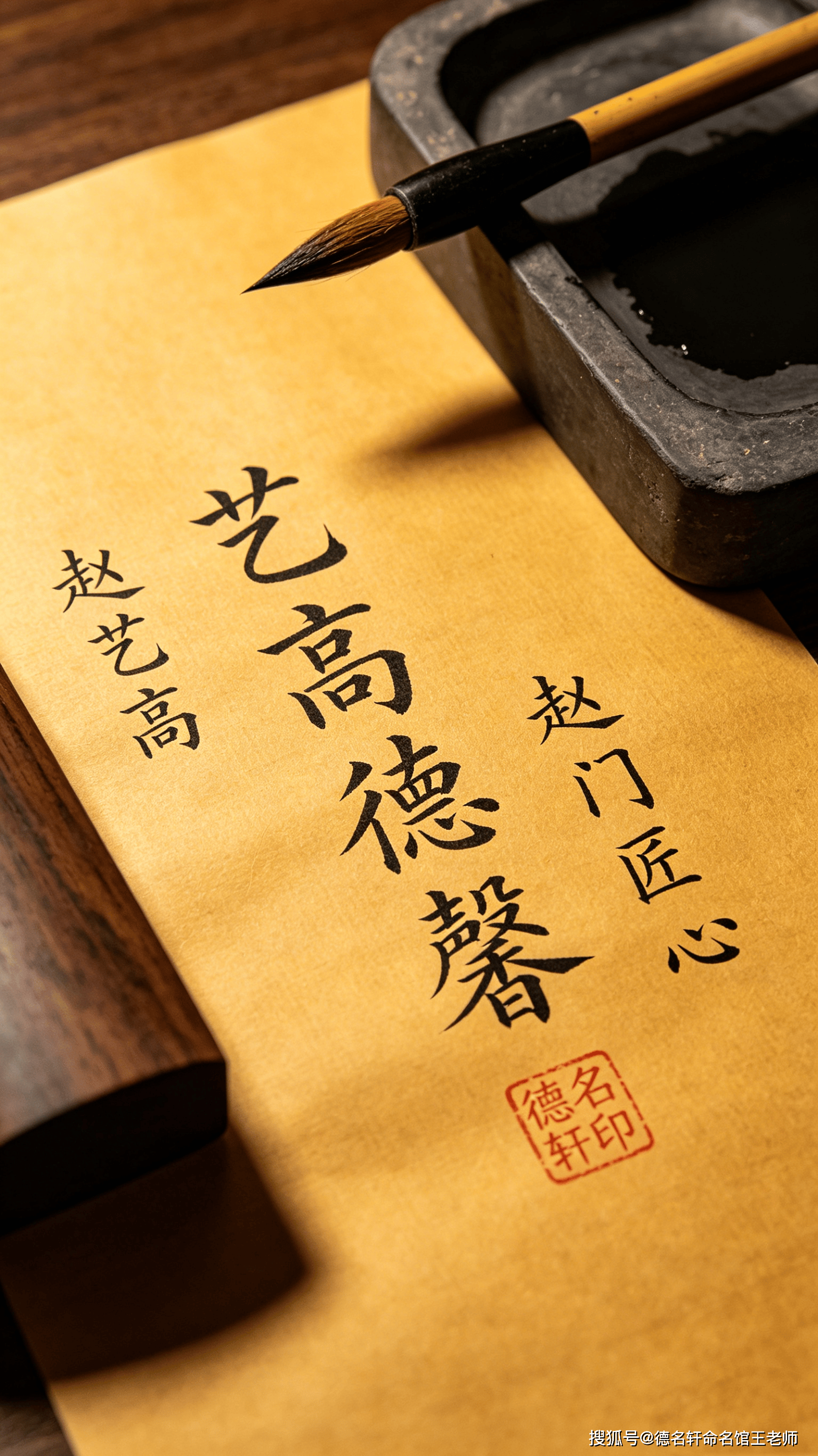 2026年寶寶起名案例 趙藝高：藝高德馨，趙門匠心
