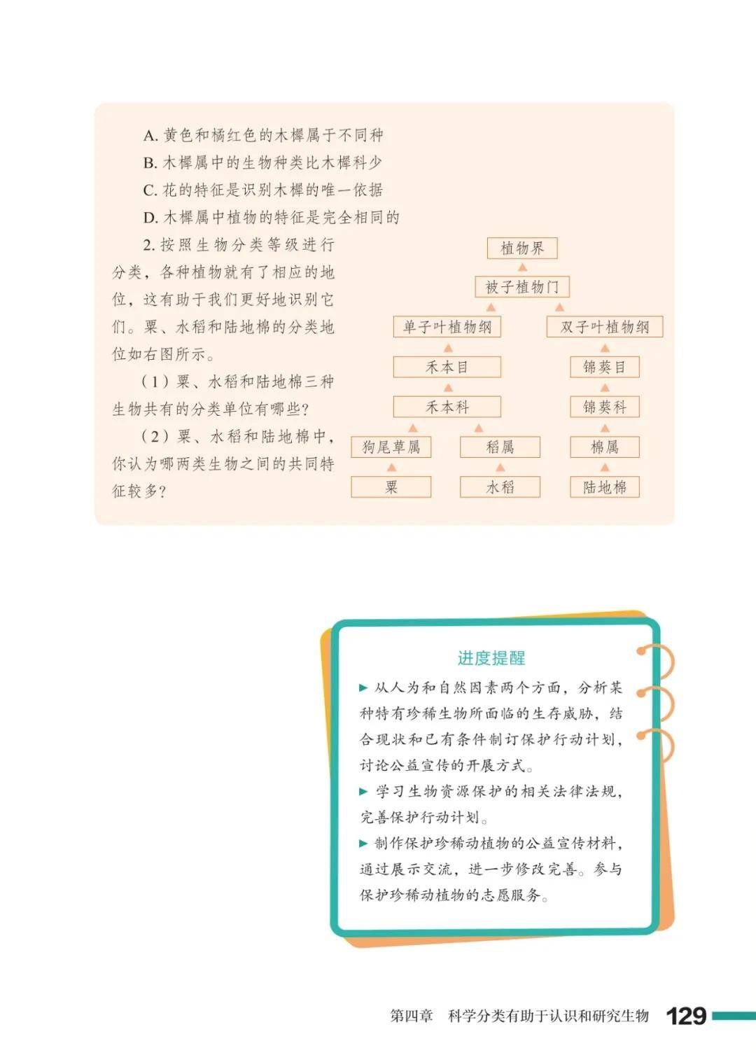 濟南版七年級生物上冊電子課本(2026新教材)