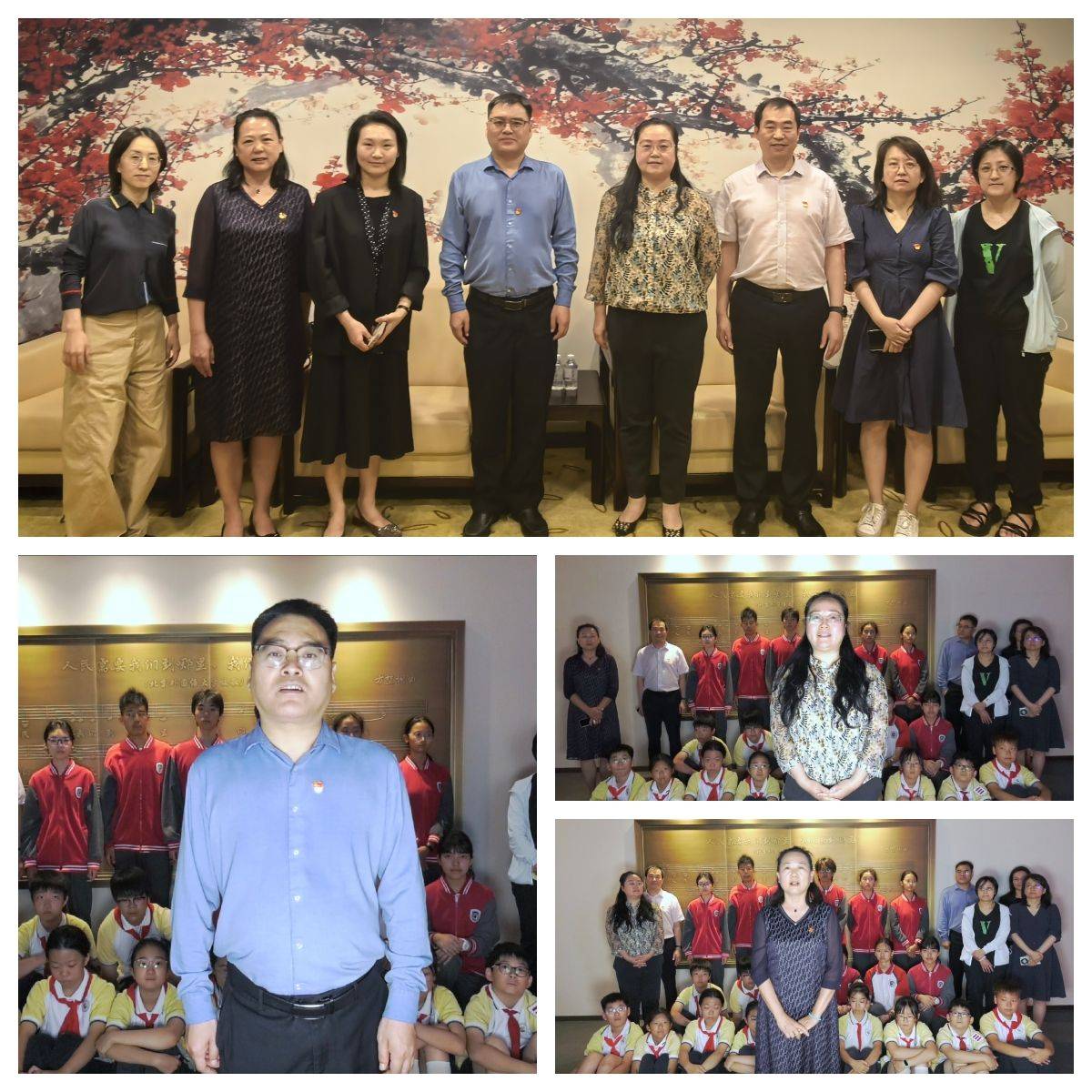 “傳承紅色基因 講好中國故事” ——大中小學齊聚北外校史館共上沉浸式“大思政課”