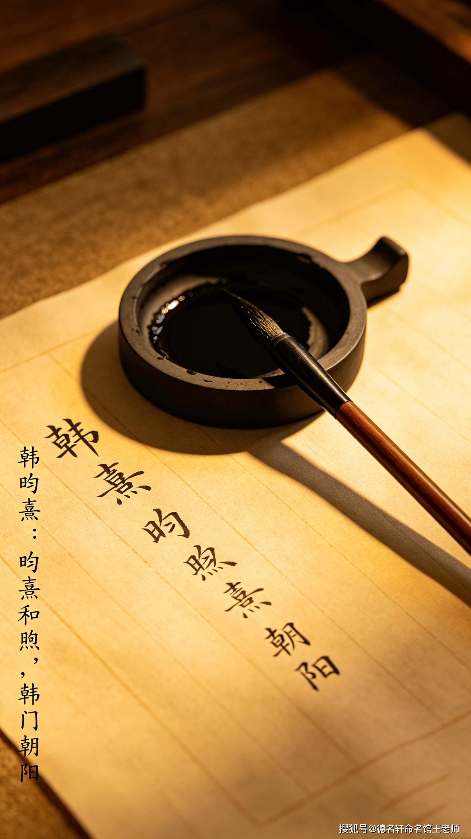 原創寶寶起名案例 韓昀熹：昀熹和煦，韓門朝陽