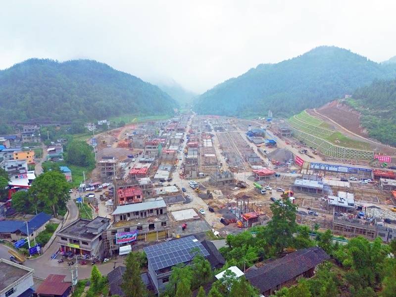 貴州思南：330戶群眾將圓新居夢 花灘子水庫移民安置點建設提速